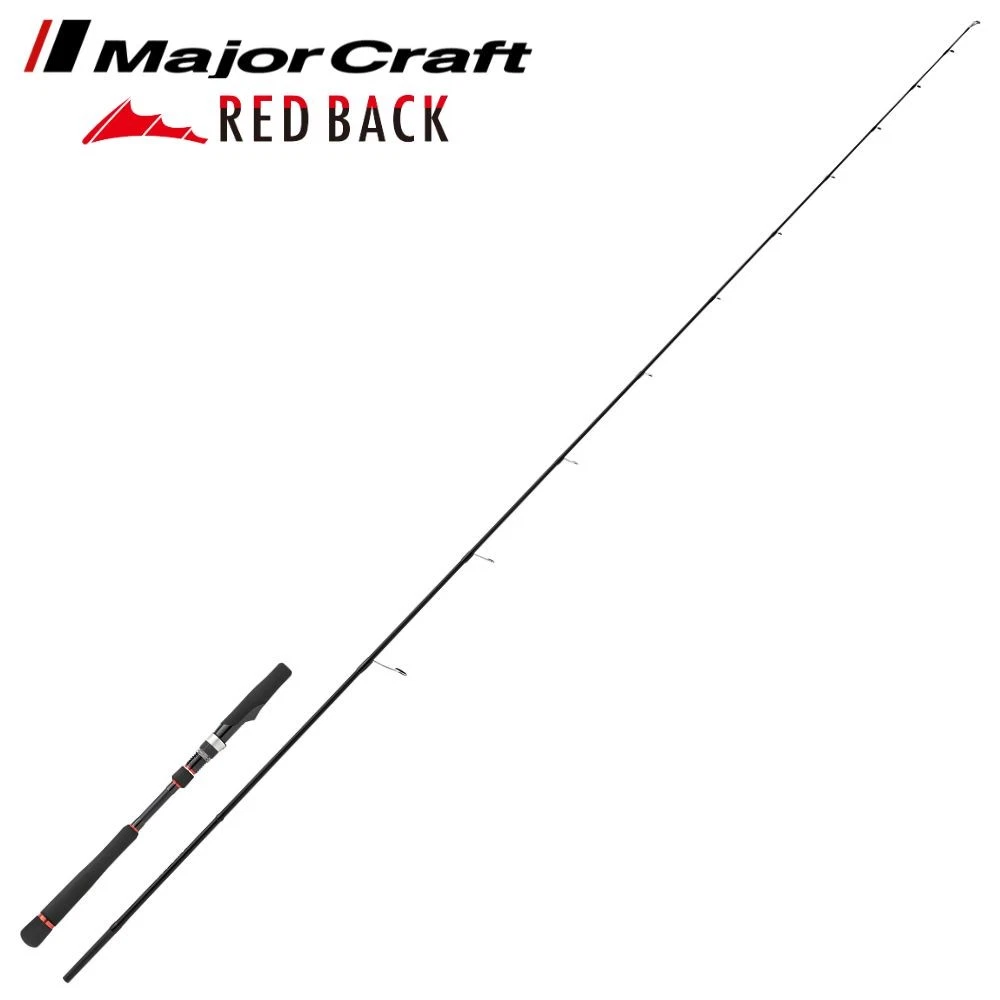 MAJOR CRAFT Rubber Jigging Spinning Rod RED BACK 1G RB1-S662M
