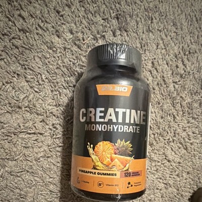 DR.BIO Creatine Monohydrate Pineapple Gummies 120ct w/ Taurine & B12