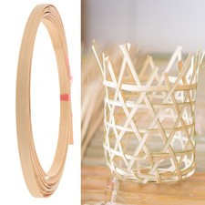 2Rolls Bamboo Strip for Weaving Crafts for Basket Making Projects