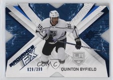 2022-23 SPx Radiance F/X Blue 29/399 Quinton Byfield #RFX-37 18fq