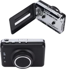 Cassette to MP3 Converter, Portable Bluetooth Cassette Player with Auto Reverse