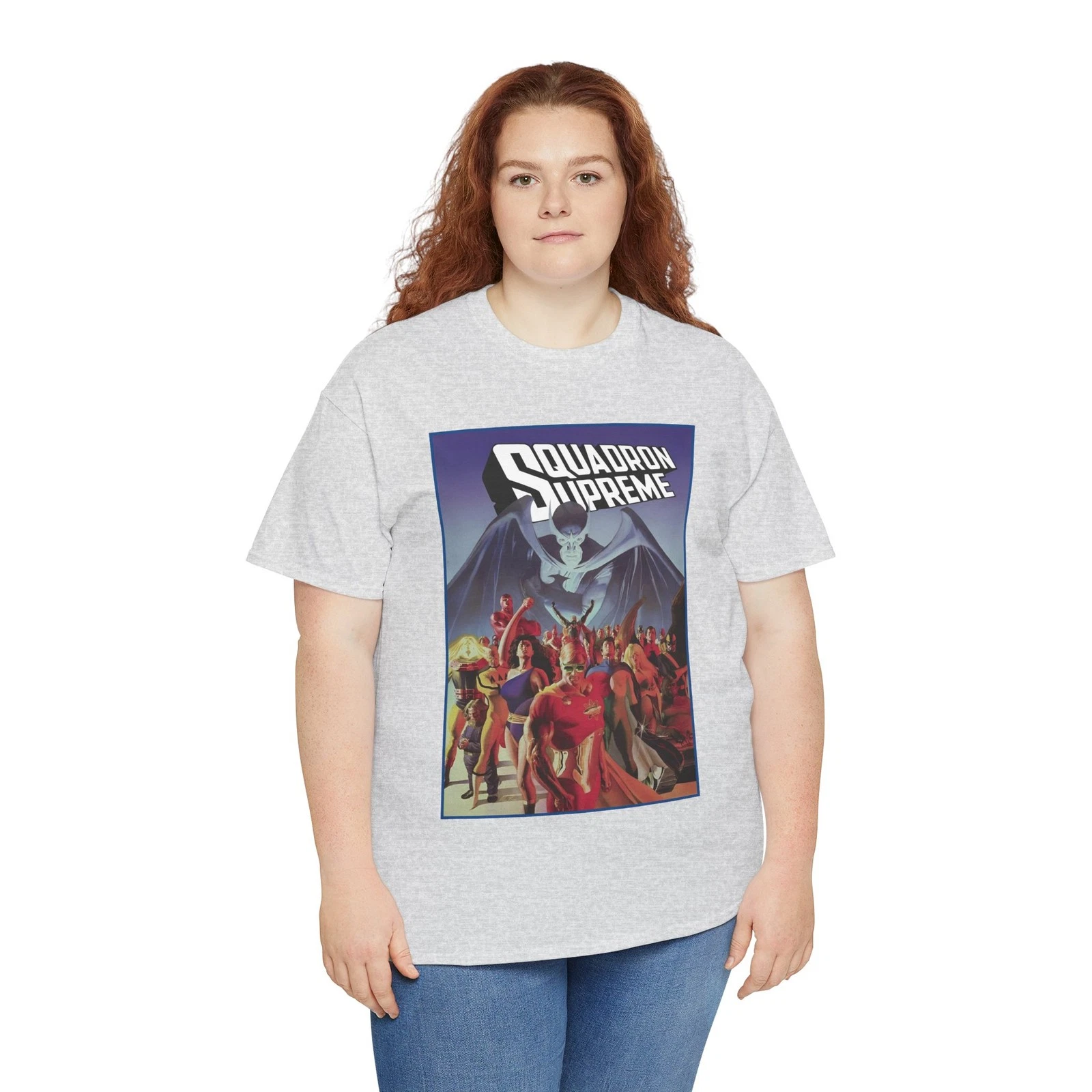 Squadron Supreme T-Shirt - Alex Ross Art - Marvel Comics - Hyperion, Nighthawk