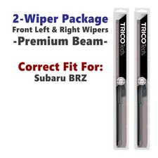 Wipers 2pk Beam Wiper Blades fits 2013+ Subaru BRZ - 19220/200