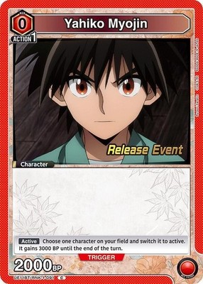 Yahiko Myojin Release - UEPR/RNK-1-091 NM - Union Arena