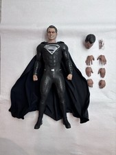Hot Toys TMS038 Black Suit Superman Only NO BATMAN Used LOOSE Incomplete Read