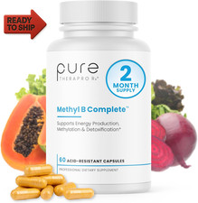 Pure Methylated B Complex Made in USA  Methyl B Complete by Pure Therapro Rx 