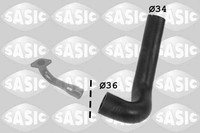 Ladeluftschlauch Sasic 3336269 FüR Fiat Punto EVO Multijet 199 AXD11 AXD1A AXD1B