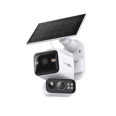 TP-Link Tapo C645D 2K Dual Lens Solar Camera Pan Tilt 360 AI Tracking IP65