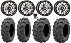 High Lifter Hl21 14" Wheels Machined 27" Mud Lite Xl Tires Sportsman Rzr Ranger