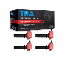 TRQ Ignition Coil Set Compatible with 12-21 Ford 13-17 Jaguar 12-17... Fast Ship