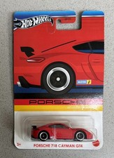 Hot Wheels Porsche 718 Cayman GT4 Red Porsche Series US Exclusive New & Sealed