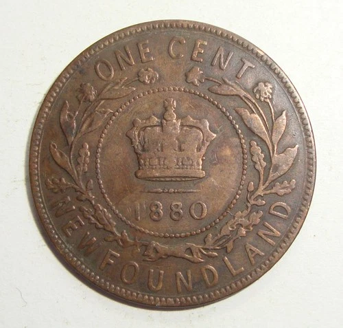 Photo of a 1880 Canada Large Cent from an eBay listing that sold on Apr 26, 2026