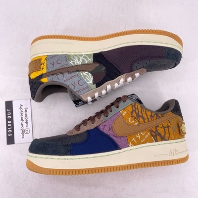 靴 H809 NIKE AIRKJORDAN1 Travis scott Air Jordan 1 Low x Travis Scott 'Sail and Ridgerock' (DM7866-162