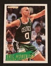 1994-95 Fleer Eric Montross Basketball Rookie Card (RC) 249 Celtics Center VG OC. rookie card picture