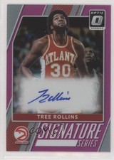 2017 Panini Donruss Optic Signature Series Pink Prizm 3/25 Tree Rollins Auto 0z6