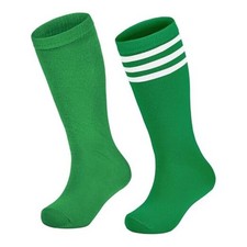 Kids Soccer Baseball Football Softball Socks 10-12 Years 2 Green Big Kid