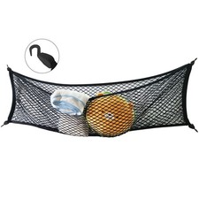 Truck Bed Cargo Net 60x18 Inch Elastic Double Mesh Organizer for Fo... Fast Ship