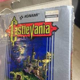 Castlevania 1 - Nintendo Nes - Cib - Semi Sealed - MINT Cartridge - Authentic