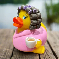 Morning Coffee Rubber Duck