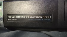 Kodak Carousel 850 Auto-Focus Projector w/ Bag, Slide Tray, And Remote Bundle