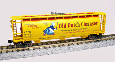 N Scale Bowser #38156 Old Dutch Cleanser ACF Cylindrical Hopper Car #173158