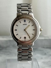 SEIKO 5E39 6A00 Presage Date Watch Vintage Timepiece Mens Quartz Authentic