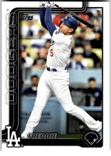 2025 Topps Series 1 #239 FREDDIE FREEMAN Los Angeles Dodgers MLB Baseball