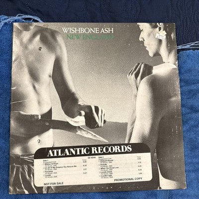 Promotional copy of Wishbone Ash's 1976 vinyl album ''New England.''