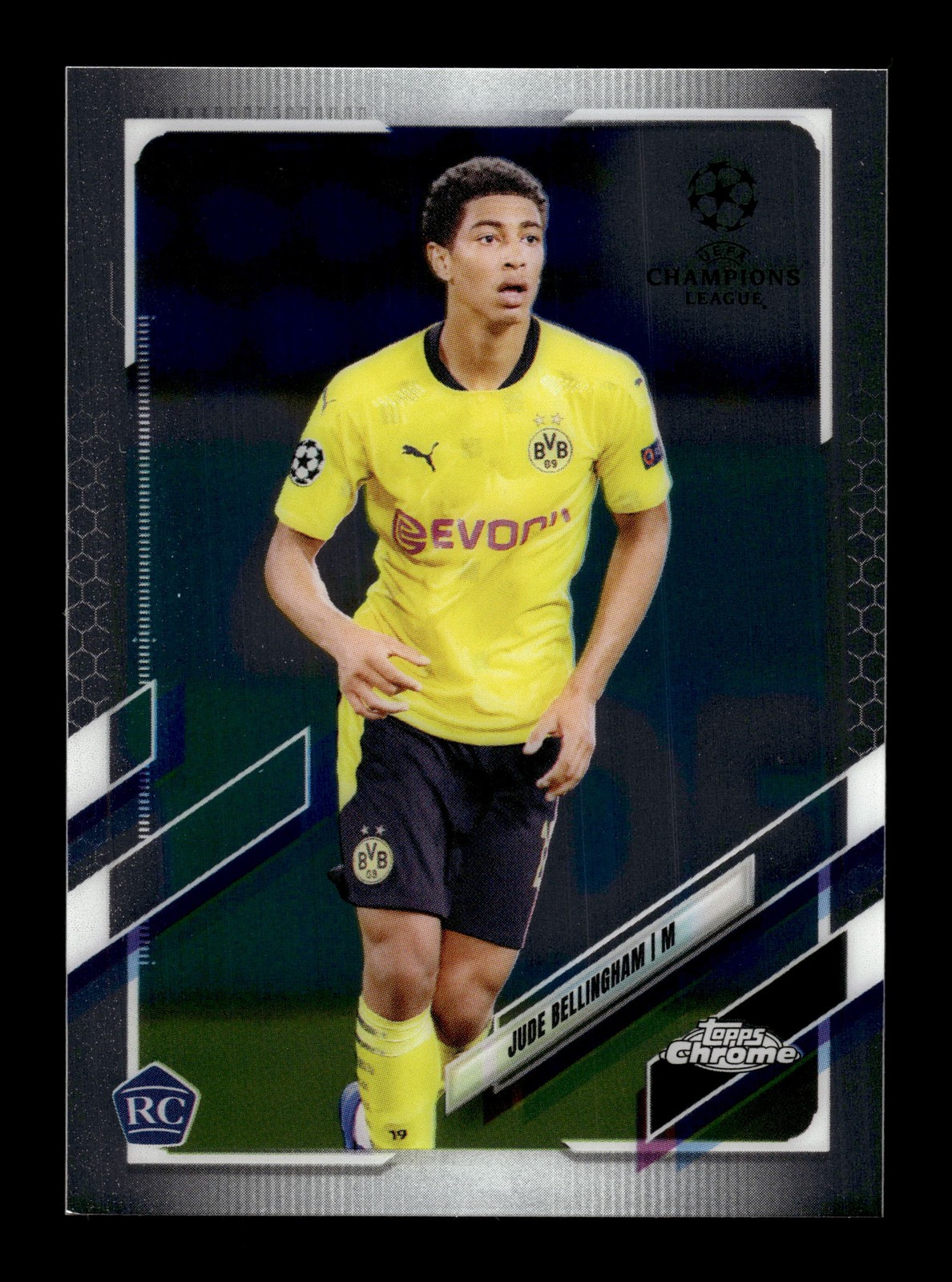 2020-21 Topps Chrome UEFA Champions League #68 Jude Bellingham ROOKIE RC