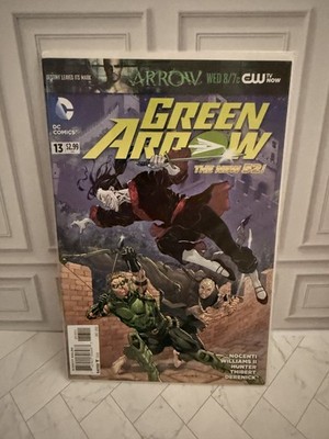 DC Comics The New 52! Green Arrow #13 - Sleeved Boarded - NEW