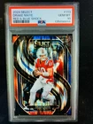 2024 SELECT DRAKE MAYE RED & BLUE SHOCK ROOKIE #113 PSA 10 GEM MINT PATRIOTS