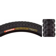 Kenda KRad Sport 26x2.5 MTB Tire - Durable SRC Rubber, Micro-Knurled Pattern