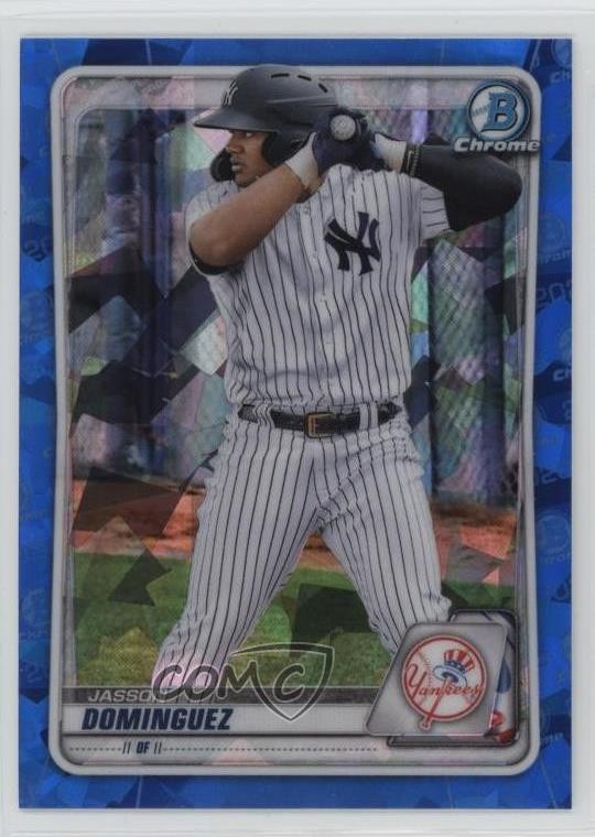 2020 Bowman Chrome Draft Sapphire Edition Jasson Dominguez #BD-151 1n8a