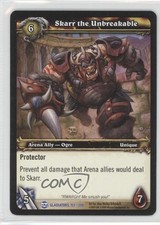 2009 World of Warcraft TCG: Blood of Gladiators Skarr the Unbreakable #155