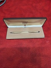 VINTAGE CROSS BALLPOINT PEN 1/20 10KT w/ ORIGINAL CASE ff11