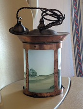 EARLY 20TH C COPPER LANTERN