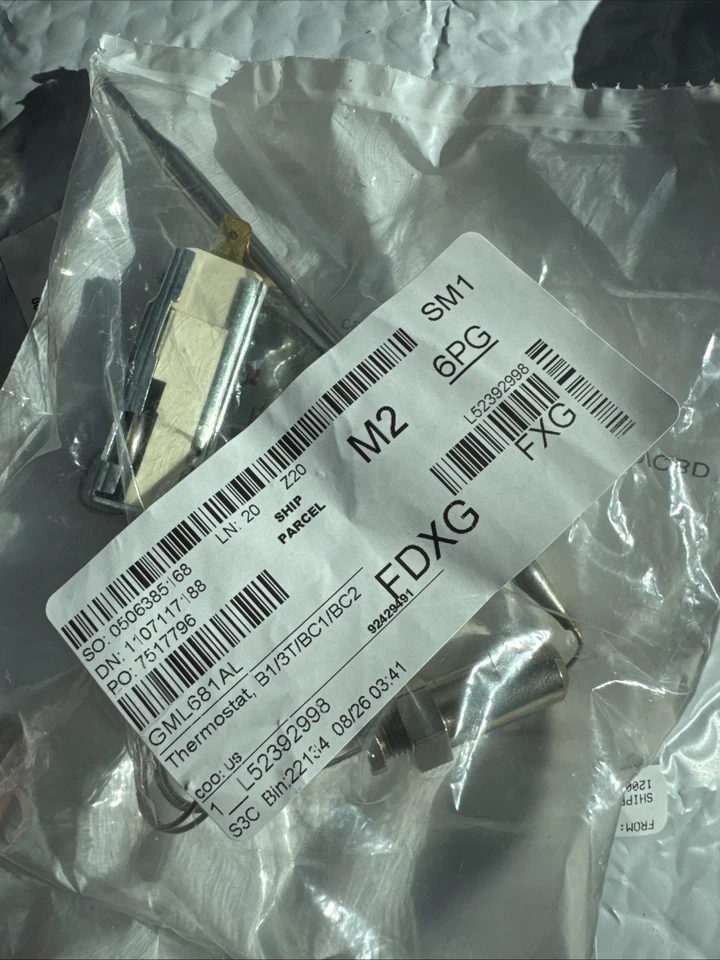 Termostato Grindmaster Cecilware GML681AL B1/3T/BC1/BC2 LTB/BT/APT/GB/C2000/QBD - Imagem 2 de 2