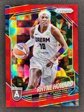 2025 Panini WNBA Prizm RHYNE HOWARD Red Pandora Prizm /199 #11 Atlanta Dream
