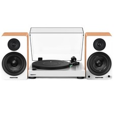 Fluance RT81 Vinyl Turntable and Ai61 Powered 6.5" Stereo Bookshelf Speakers