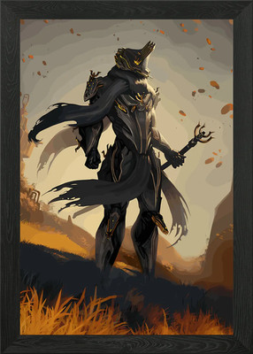 Warframe Excalibur Umbra Digital Ar Framed Wall Art Poster Canvas Print Picture