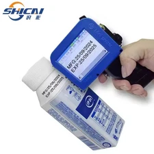 New low-priced 12.7mm handheld mini inkjet printer with logo, date and number