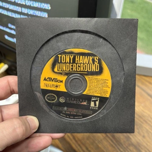 Tony Hawk's Underground (Nintendo GameCube, 2003) Disc ONLY - TESTED
