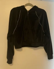 victoria's secret on point black y2k bling set size M new rare