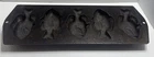 Vintage Lodge Cast Iron Fish Shaped Cornbread Muffin Baking Pan Mold 15”
