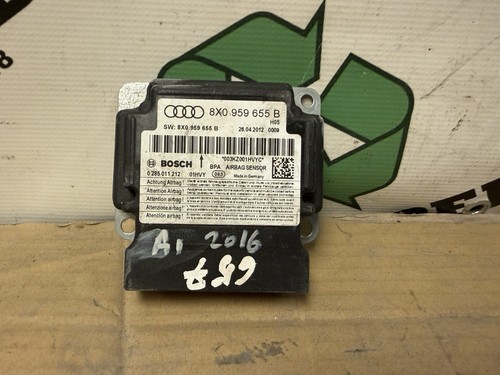 AUDI A1 8X AIRBAGSTEUERGERÄT ECU 8X0959655B
