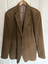 Cedarwood State Men’s 42in Long Brown Cord Jacket