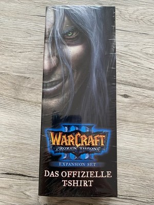 Warcraft III Frozen Throne T-Shirt Größe XL Neu & OVP