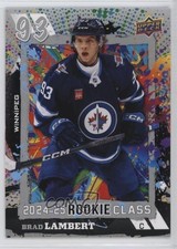 2024-25 Upper Deck Series 1 Rookie Commemorative Class Brad Lambert #RC-9 0w94