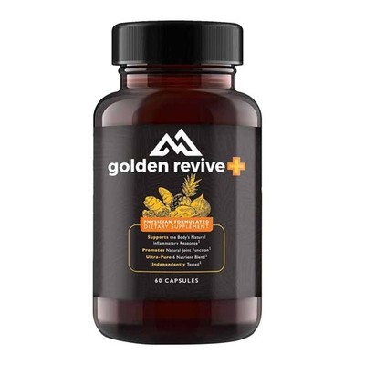 Golden Revive+Joint Support Supplement mit Quercetin und Magnesium enthält
