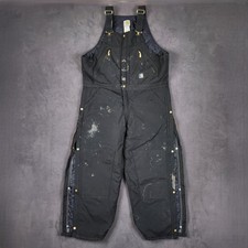 Carhartt Extremes Insulated Bib Overalls Mens 40x30 Yukon Arctic R33 Quilted